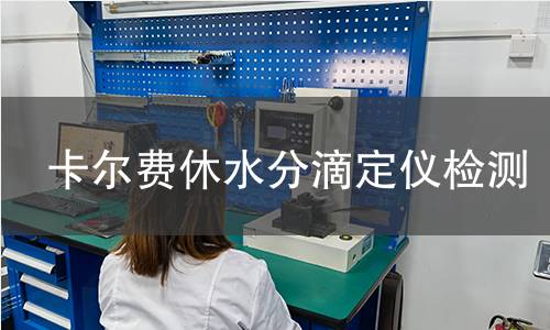 卡尔费休水分滴定仪检测
