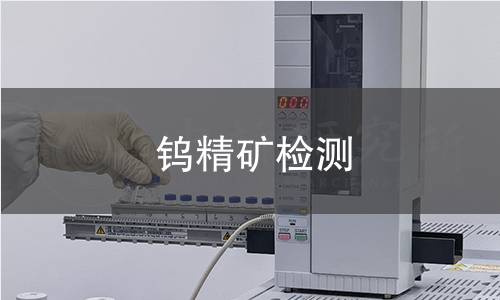 钨精矿检测