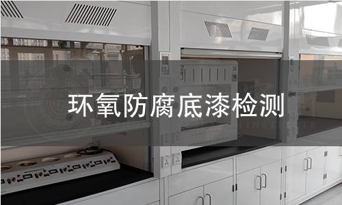 环氧防腐底漆检测
