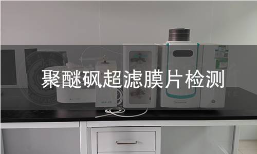 聚醚砜超滤膜片检测