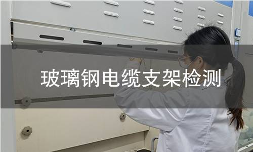 玻璃钢电缆支架检测