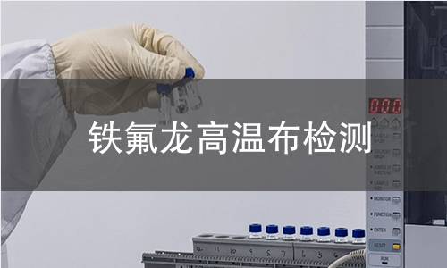 铁氟龙高温布检测