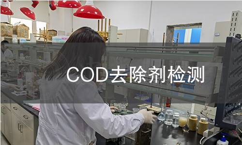 COD去除剂检测