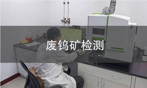 废钨矿检测
