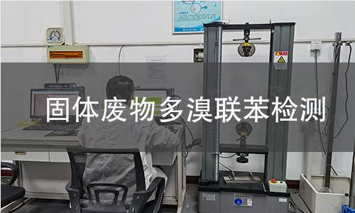 固体废物多溴联苯检测