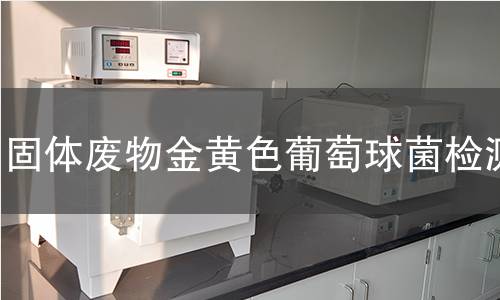 固体废物金黄色葡萄球菌检测