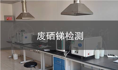 废硒锑检测