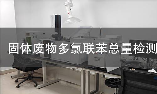 固体废物多氯联苯总量检测