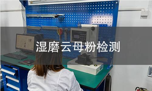 湿磨云母粉检测
