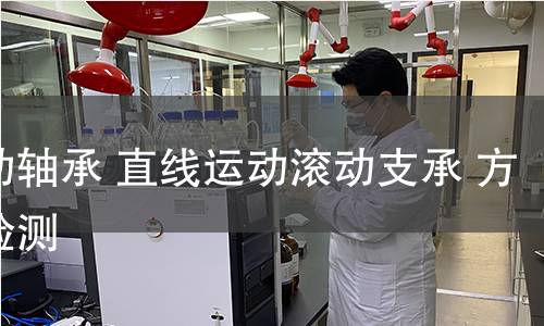 滚动轴承 直线运动滚动支承 方法检测