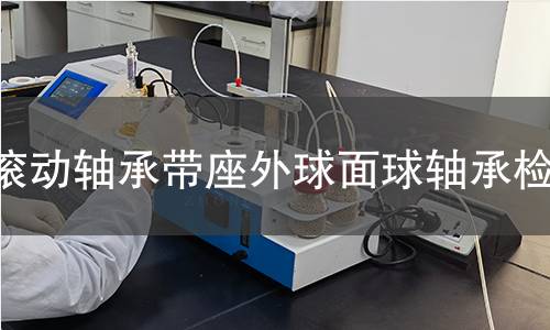 滚动轴承带座外球面球轴承检测