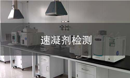 速凝剂检测