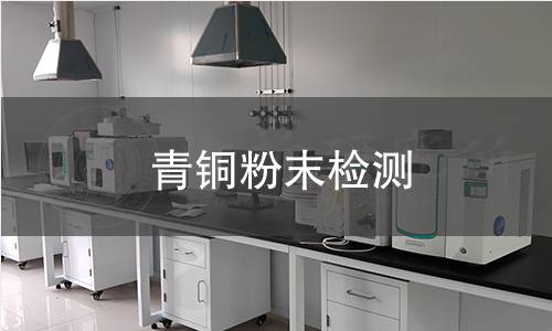 青铜粉末检测