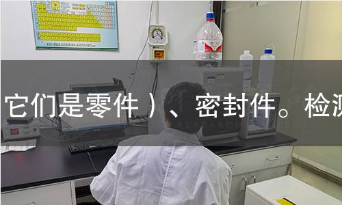 它们是零件）、密封件。检测