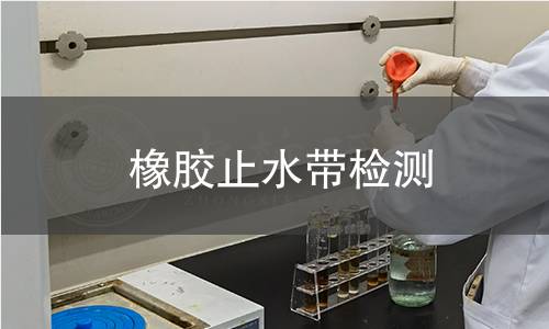 橡胶止水带检测