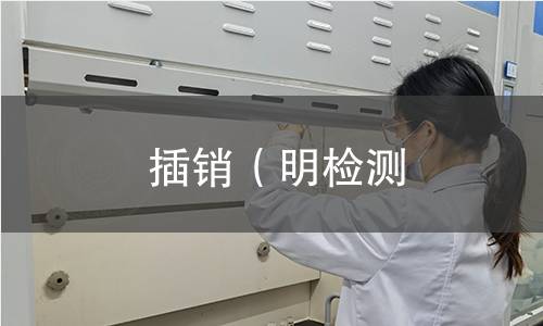 插销（明检测
