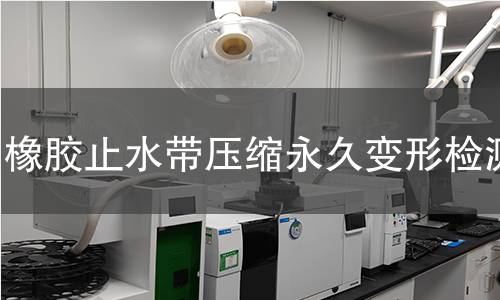 橡胶止水带压缩永久变形检测