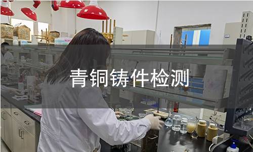 青铜铸件检测