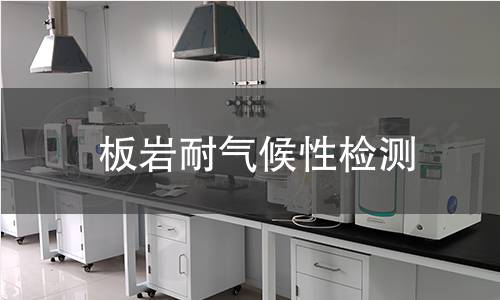 板岩耐气候性检测