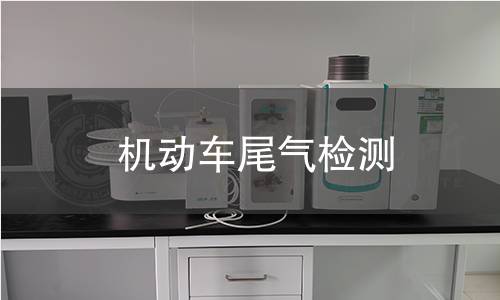 机动车尾气检测