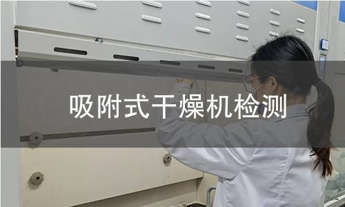 吸附式干燥机检测