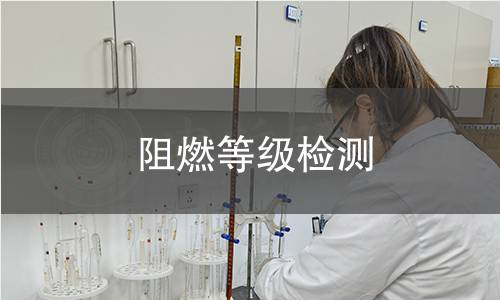 阻燃等级检测