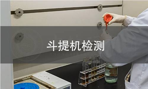 斗提机检测