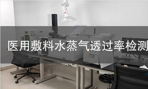 医用敷料水蒸气透过率检测