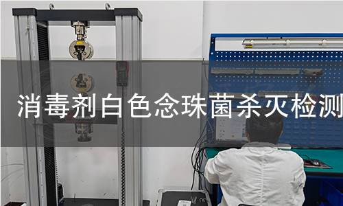 消毒剂白色念珠菌杀灭检测