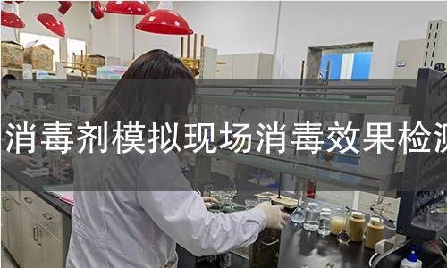 消毒剂模拟现场消毒效果检测
