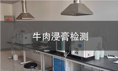 牛肉浸膏检测
