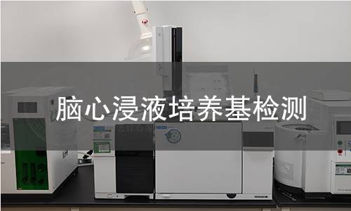 脑心浸液培养基检测