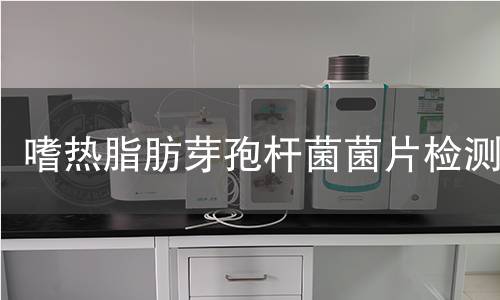 嗜热脂肪芽孢杆菌菌片检测