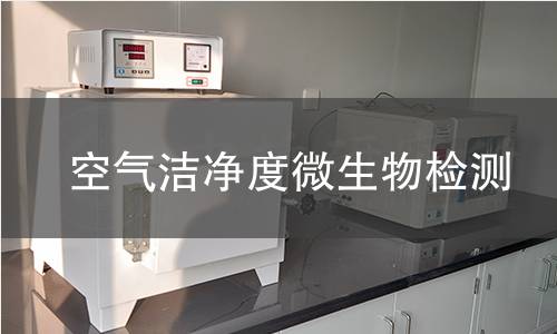 空气洁净度微生物检测