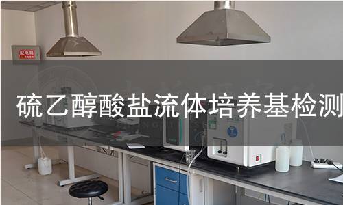 硫乙醇酸盐流体培养基检测