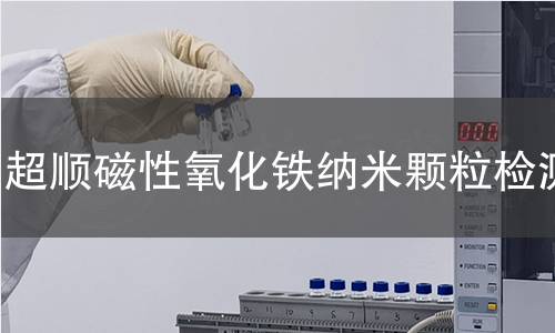 超顺磁性氧化铁纳米颗粒检测