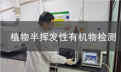 植物半挥发性有机物检测