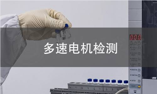 多速电机检测