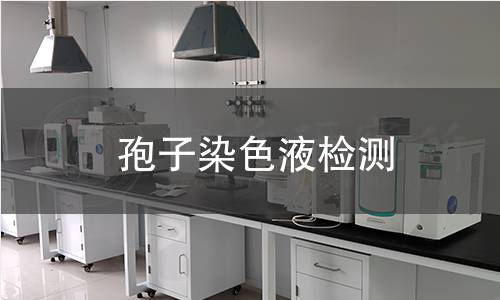 孢子染色液检测